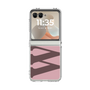 クリアケース［ オリジナル - initial color - W dusty pink ］