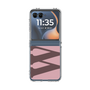 クリアケース［ オリジナル - initial color - W dusty pink ］