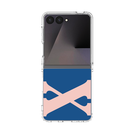 クリアケース［ オリジナル - initial color - X navy ］