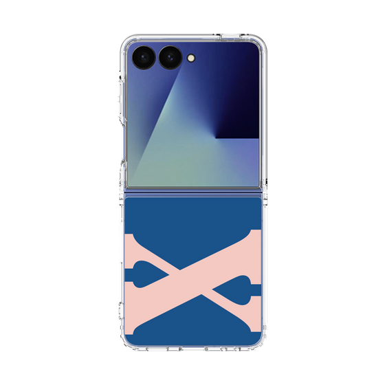 クリアケース［ オリジナル - initial color - X navy ］
