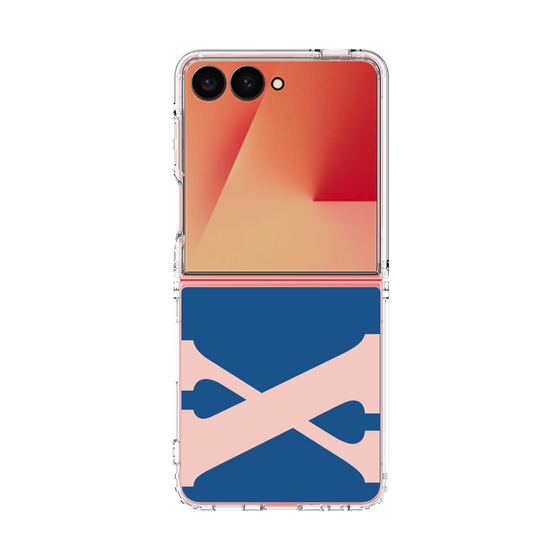 クリアケース［ オリジナル - initial color - X navy ］