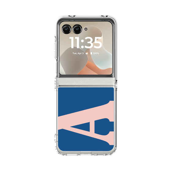 クリアケース［ オリジナル - initial color - A navy ］