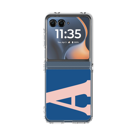 クリアケース［ オリジナル - initial color - A navy ］