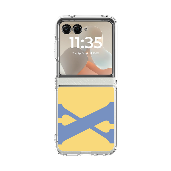 クリアケース［ オリジナル - initial color - X yellow ］