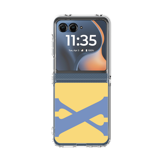 クリアケース［ オリジナル - initial color - X yellow ］