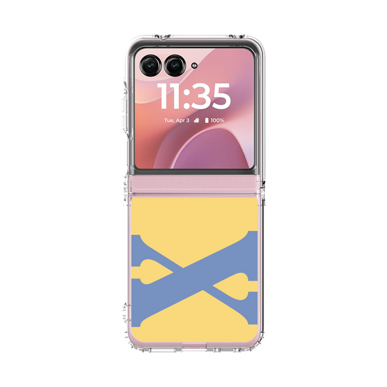 クリアケース［ オリジナル - initial color - X yellow ］
