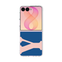 クリアケース［ オリジナル - initial color - Y navy ］