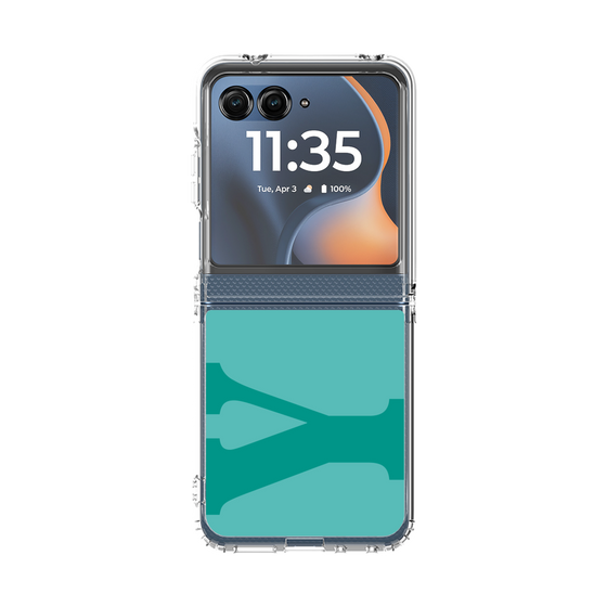 クリアケース［ オリジナル - initial color - Y light green ］