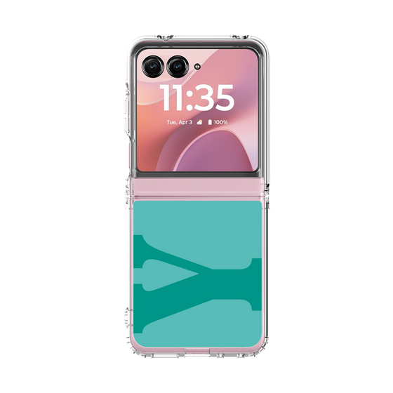 クリアケース［ オリジナル - initial color - Y light green ］