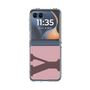 クリアケース［ オリジナル - initial color - Y dusty pink ］