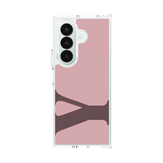 クリアケース［ オリジナル - initial color - Y dusty pink ］