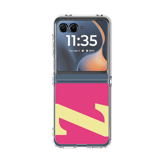 クリアケース［ オリジナル - initial color - Z pink ］