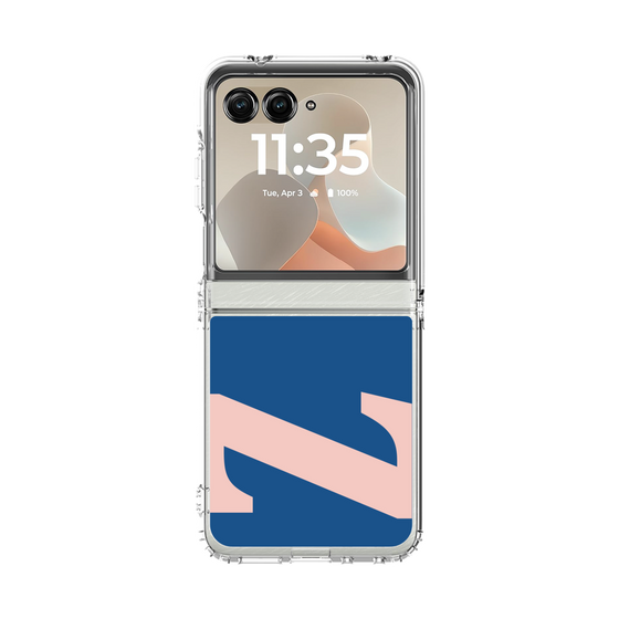 クリアケース［ オリジナル - initial color - Z navy ］