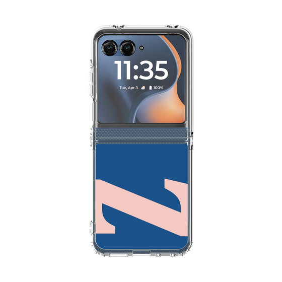 クリアケース［ オリジナル - initial color - Z navy ］