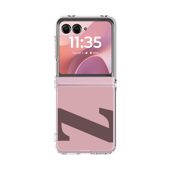 クリアケース［ オリジナル - initial color - Z dusty pink ］