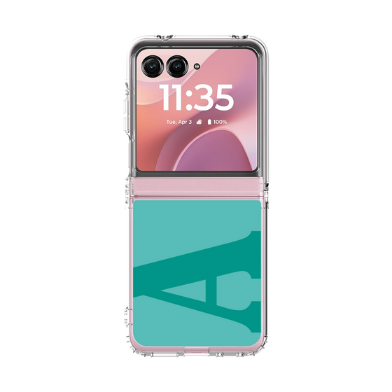 クリアケース［ オリジナル - initial color - A light green ］