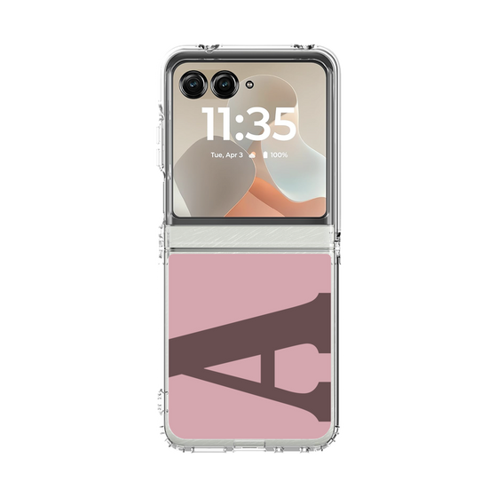 クリアケース［ オリジナル - initial color - A dusty pink ］