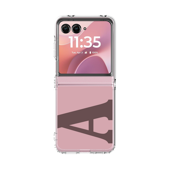 クリアケース［ オリジナル - initial color - A dusty pink ］