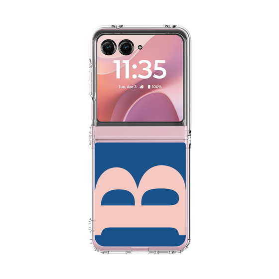 クリアケース［ オリジナル - initial color - B navy ］