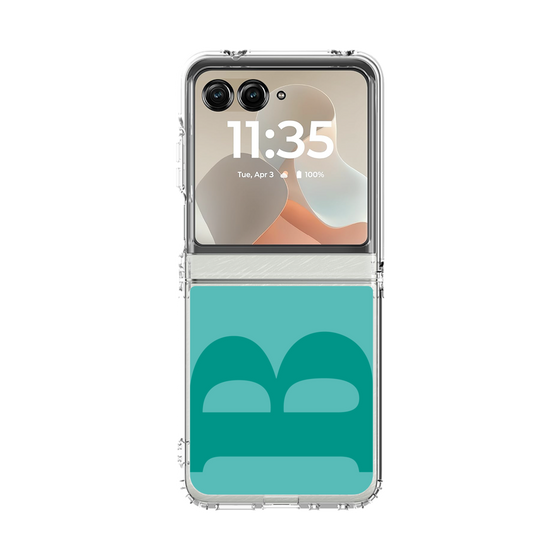 クリアケース［ オリジナル - initial color - B light green ］