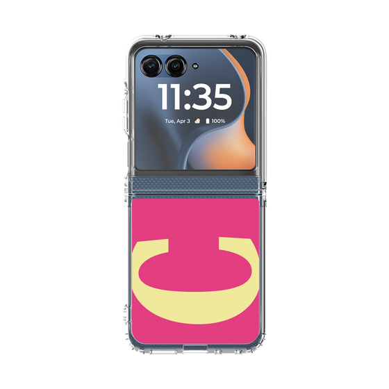 クリアケース［ オリジナル - initial color - C pink ］