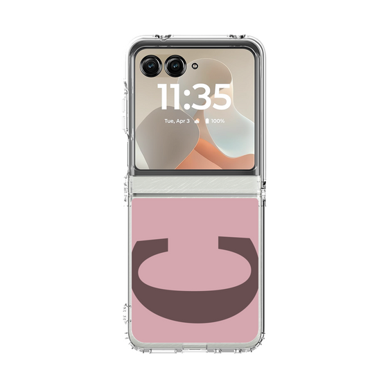 クリアケース［ オリジナル - initial color - C dusty pink ］