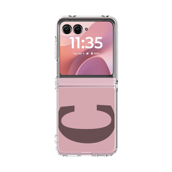 クリアケース［ オリジナル - initial color - C dusty pink ］