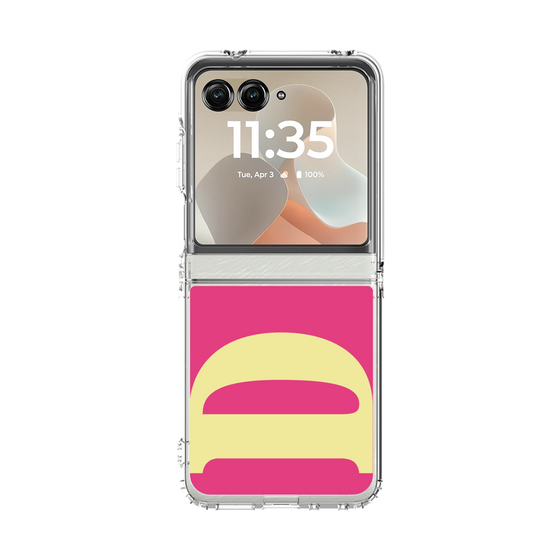 クリアケース［ オリジナル - initial color - D pink ］