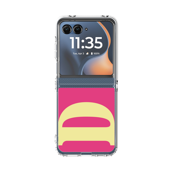 クリアケース［ オリジナル - initial color - D pink ］