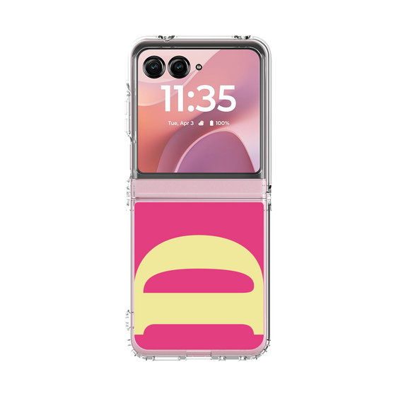 クリアケース［ オリジナル - initial color - D pink ］