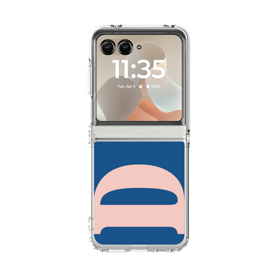 クリアケース［ オリジナル - initial color - D navy ］