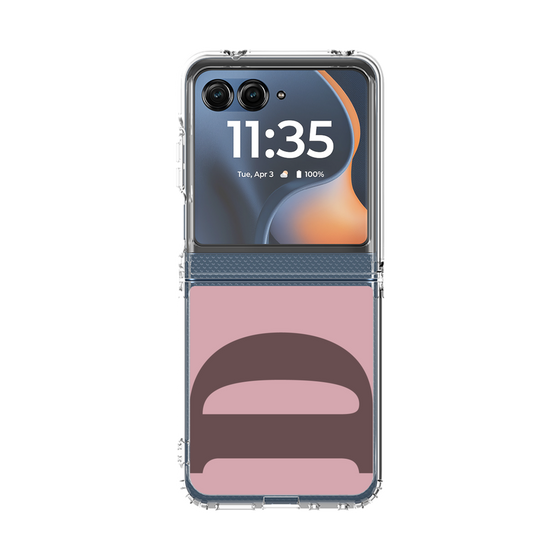 クリアケース［ オリジナル - initial color - D dusty pink ］