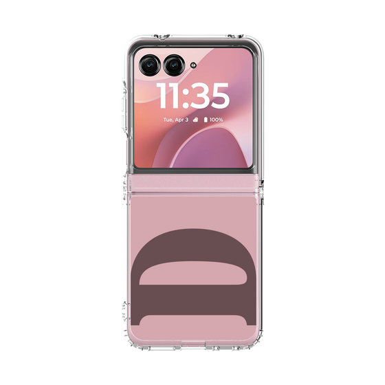 クリアケース［ オリジナル - initial color - D dusty pink ］