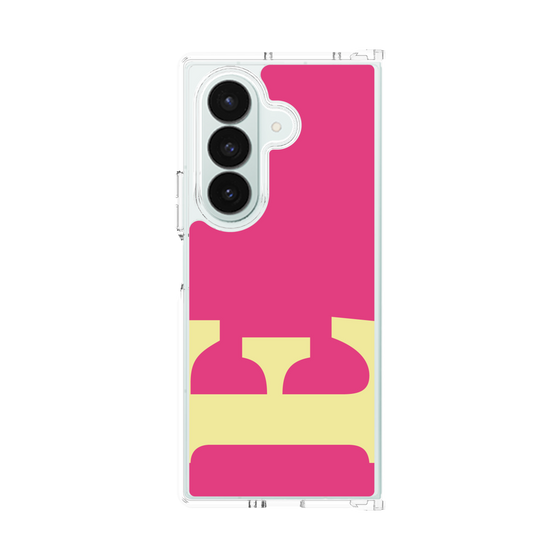 クリアケース［ オリジナル - initial color - E pink ］