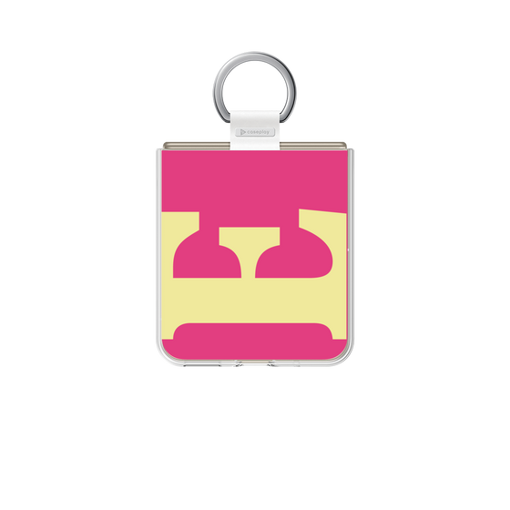 クリアケース［ オリジナル - initial color - E pink ］