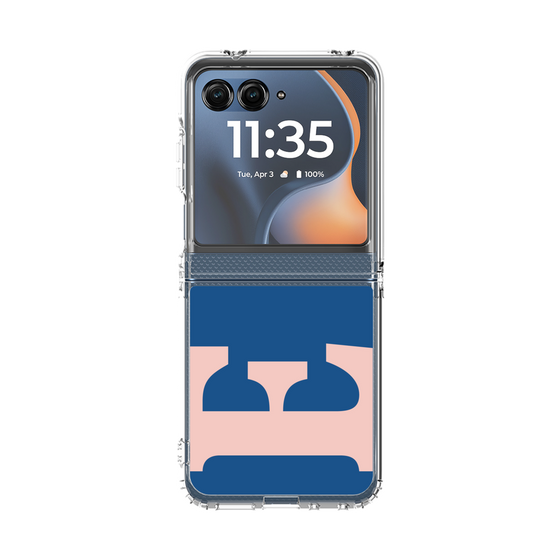 クリアケース［ オリジナル - initial color - E navy ］