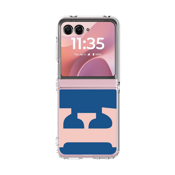 クリアケース［ オリジナル - initial color - E navy ］