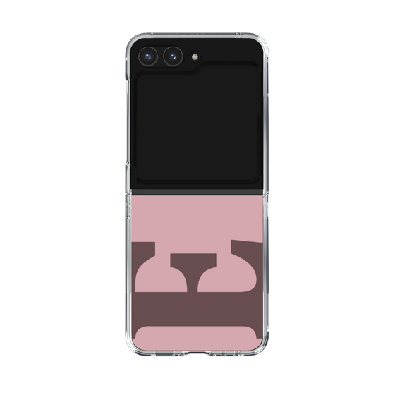 クリアケース［ オリジナル - initial color - E dusty pink ］