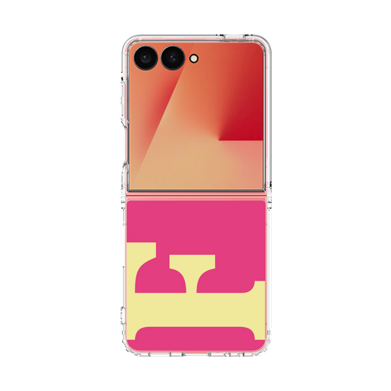 クリアケース［ オリジナル - initial color - F pink ］
