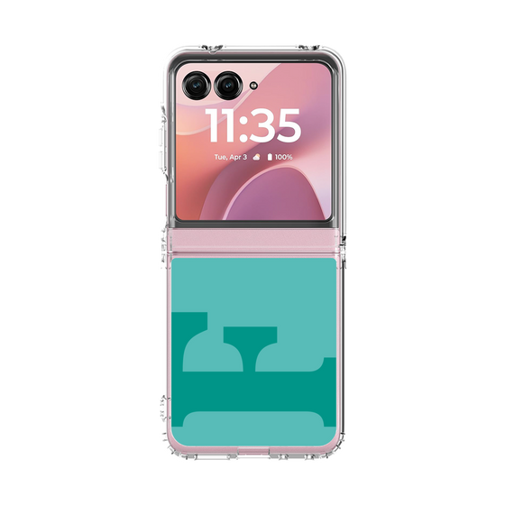 クリアケース［ オリジナル - initial color - F light green ］