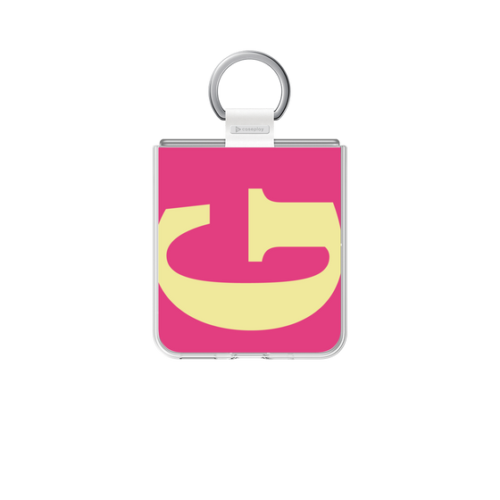 クリアケース［ オリジナル - initial color - G pink ］