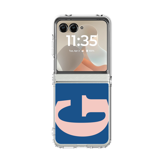 クリアケース［ オリジナル - initial color - G navy ］