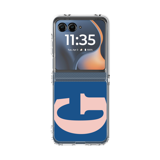 クリアケース［ オリジナル - initial color - G navy ］