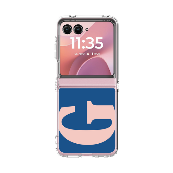 クリアケース［ オリジナル - initial color - G navy ］