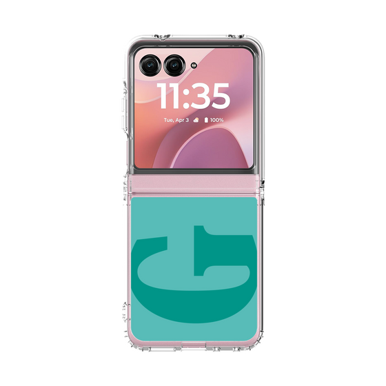 クリアケース［ オリジナル - initial color - G light green ］