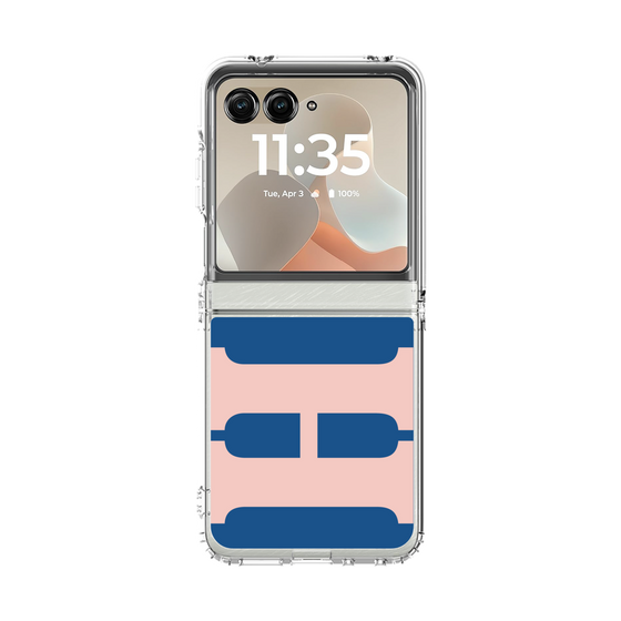 クリアケース［ オリジナル - initial color - H navy ］