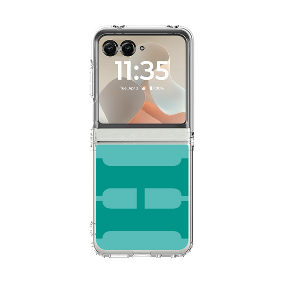 クリアケース［ オリジナル - initial color - H light green ］