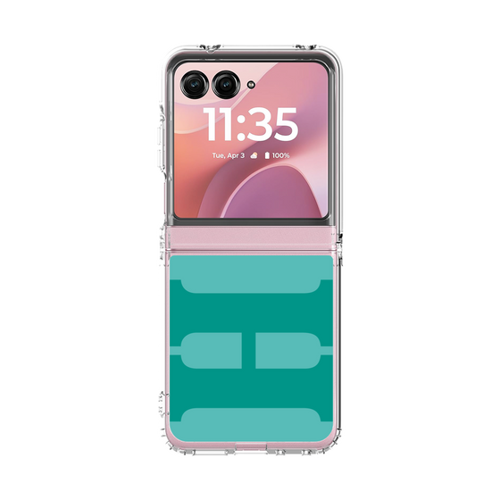 クリアケース［ オリジナル - initial color - H light green ］