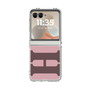 クリアケース［ オリジナル - initial color - H dusty pink ］