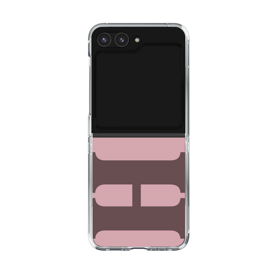 クリアケース［ オリジナル - initial color - H dusty pink ］